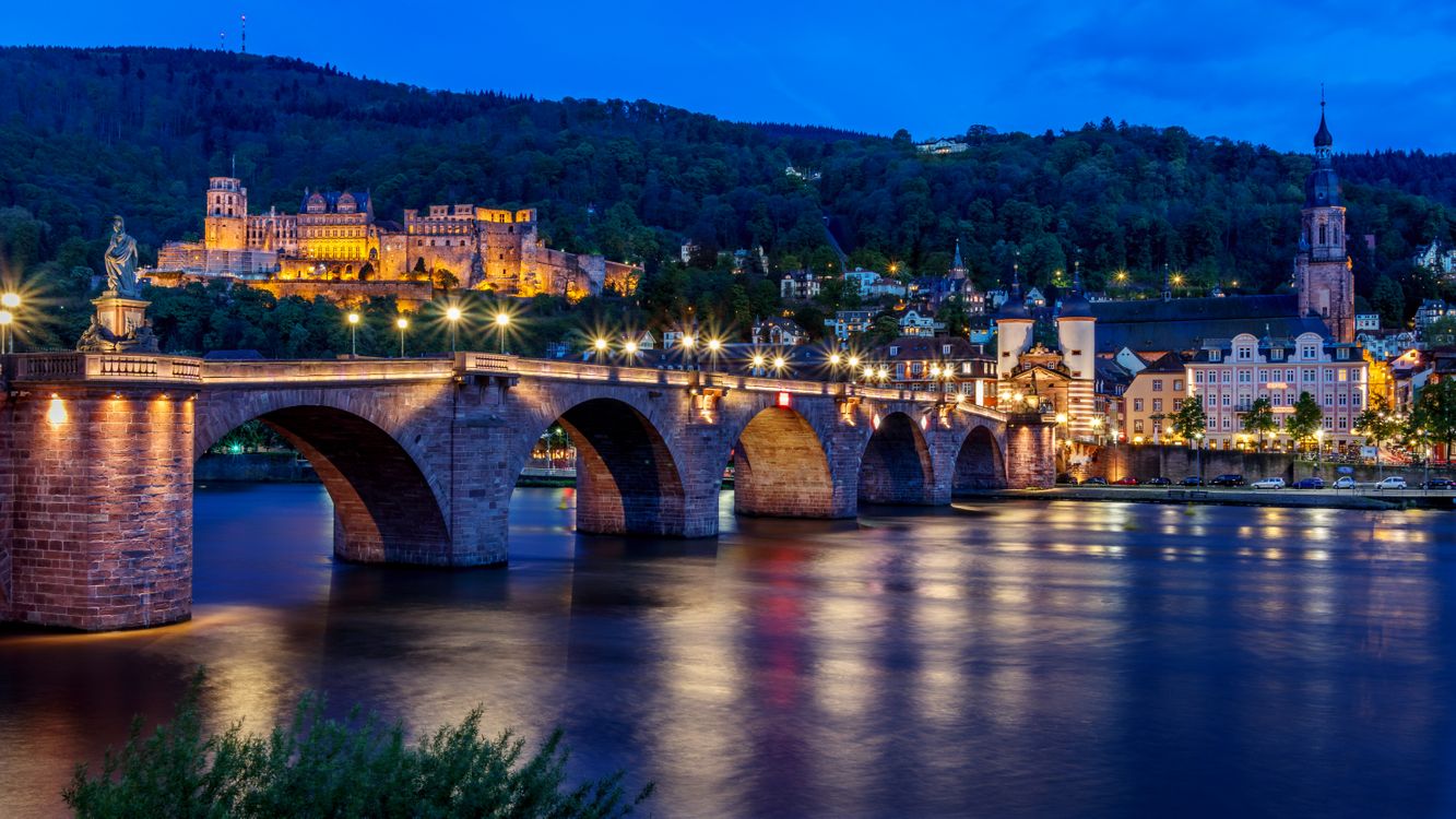 Panorámica de la ciudad de Heidelberg (Alemania), una de las visitas previstas en este Itinerario. HEIDELBERG CRUCEROS FLUVIALES CRUCEROS MOSELA MOSELLE RIVER CRUISES #CrucerosFluviales #Cruceros #Cruises #RiverCruises #Heidelberg